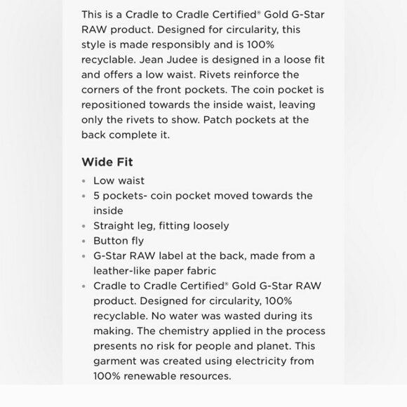 G-Star Raw Judee Loose Jeans Women's SIZE 26 - Picture 9 of 10